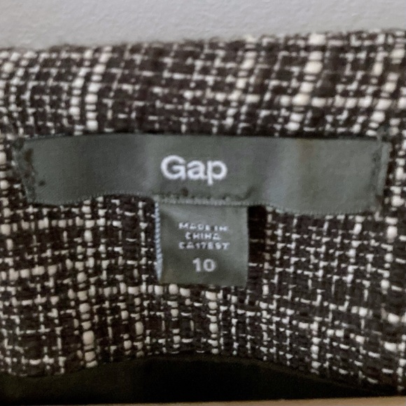 GAP chic cotton knit dress (“Chanel style”) size 10 - Picture 2 of 3